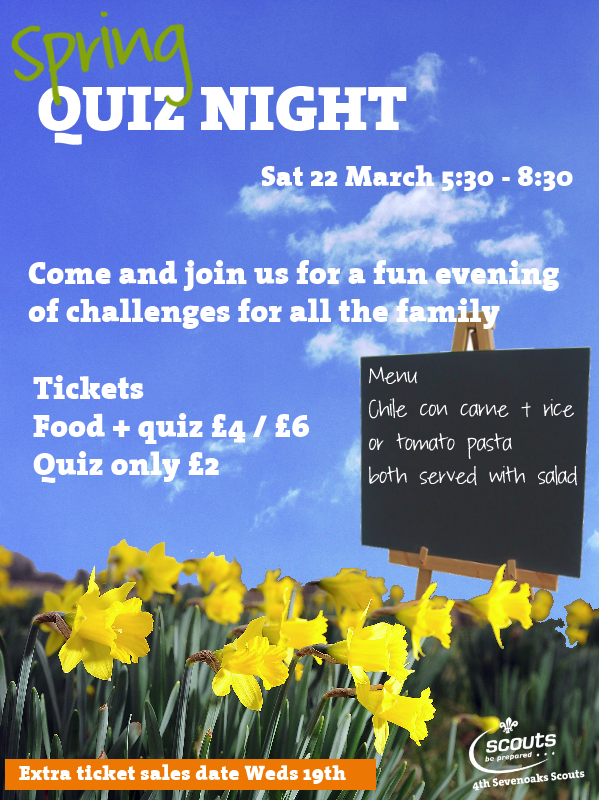 Spring Quiz Night