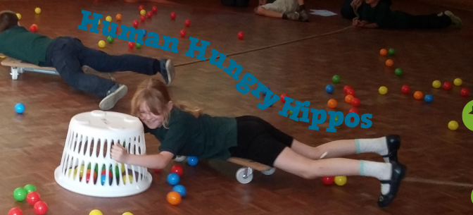 Human Hungry Hippos has arrived at the 4th!