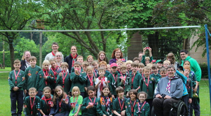 Cubs activity day at Downe